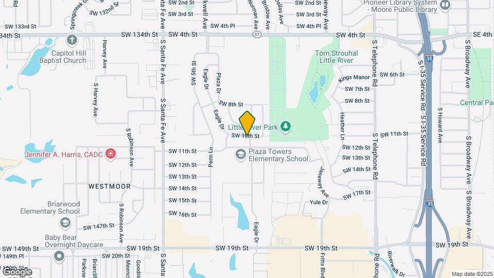 832 SW 10th St Map and Location Details