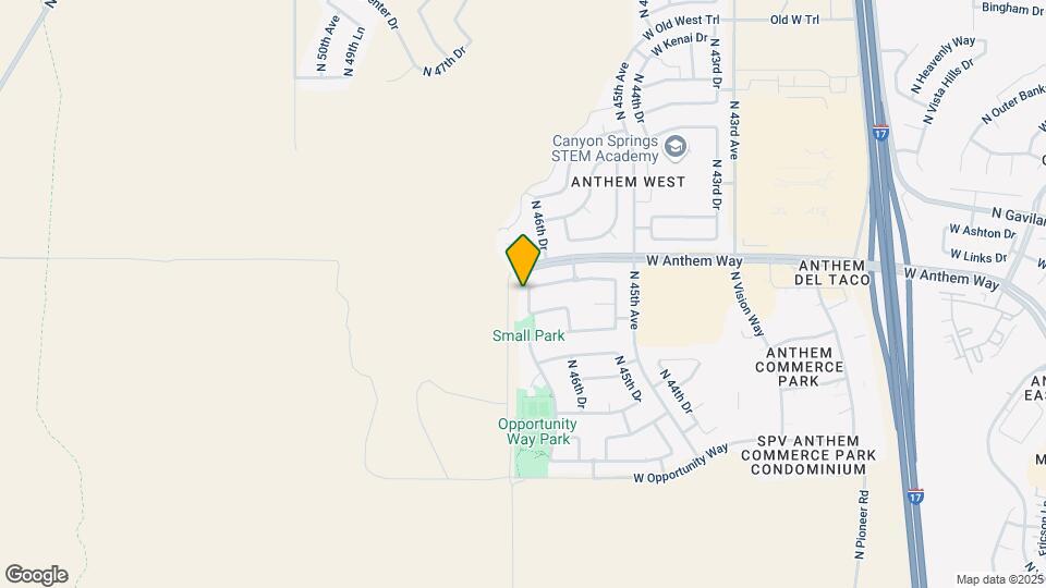 42422 N 46th Ln Map and Location Details
