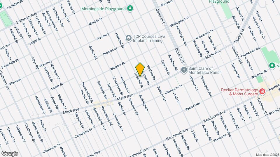 3498 Haverhill St Map and Location Details