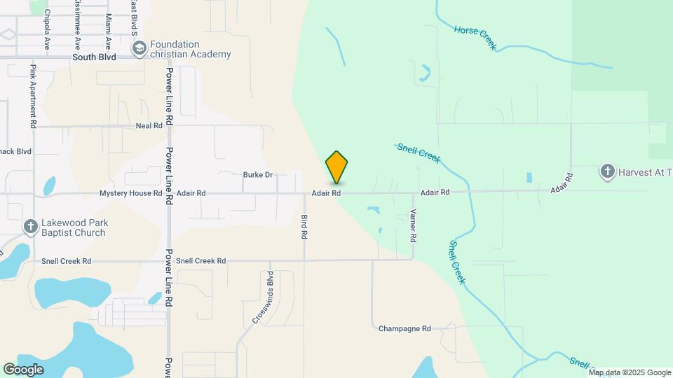 3611 Rolling Ridge Bnd Map and Location Details