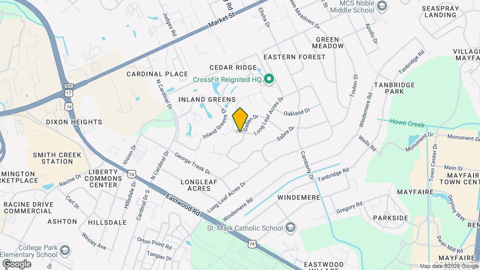 258 Dallas Dr Map and Location Details