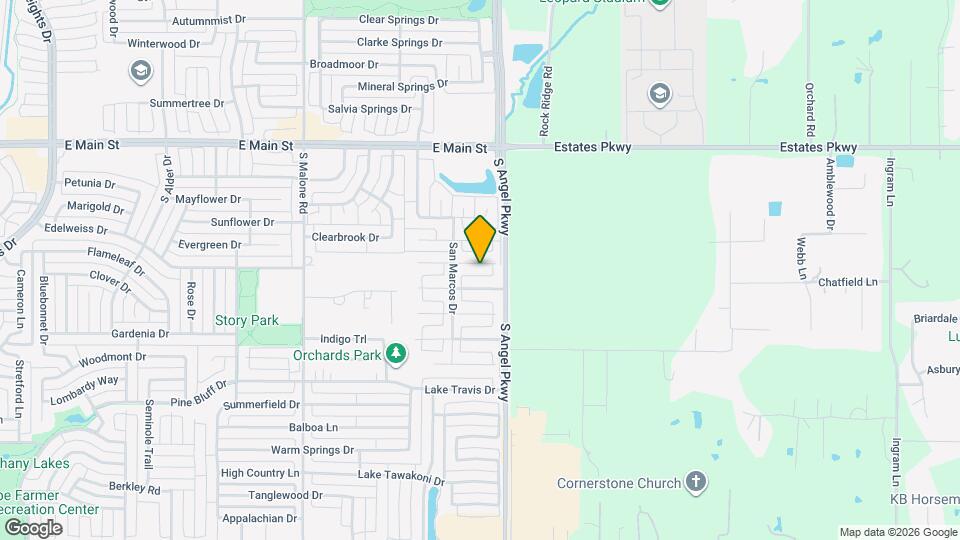 1808 Giddings Ct Map and Location Details