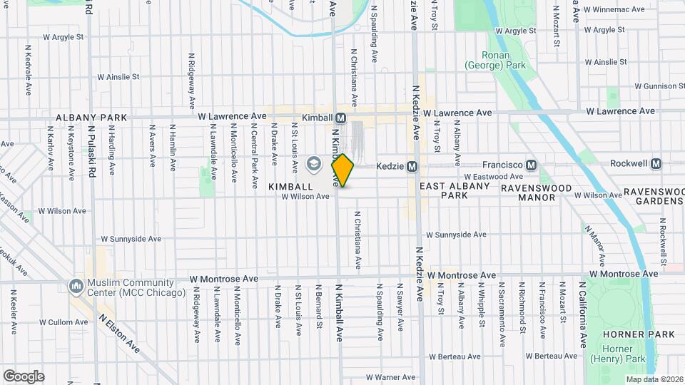 3354 W Wilson Ave Map and Location Details