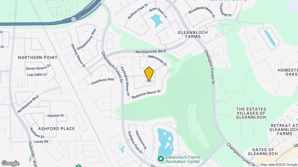 1615 Noble Pointe Dr Map and Location Details
