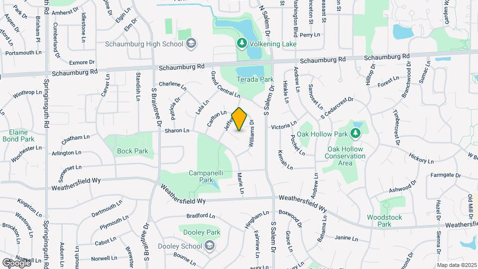 908 Jeffery Ct Map and Location Details