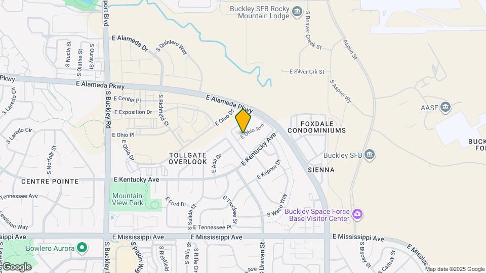 18021 E Kentucky Ave Map and Location Details