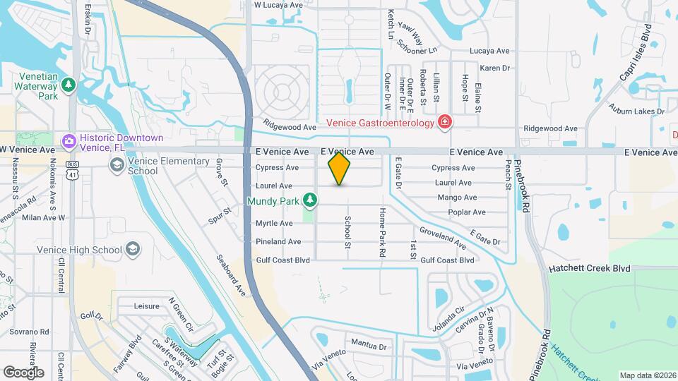 928 Laurel Ave Map and Location Details