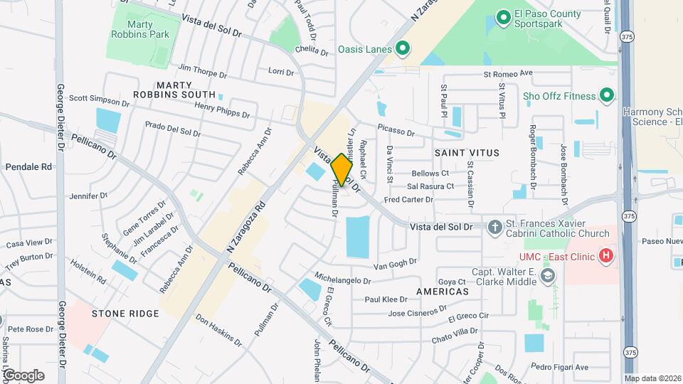 11968 Diana Candia Ln Map and Location Details