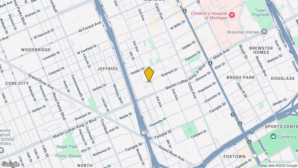 816 Brainard St Mapa y Detalles de la Ubicación