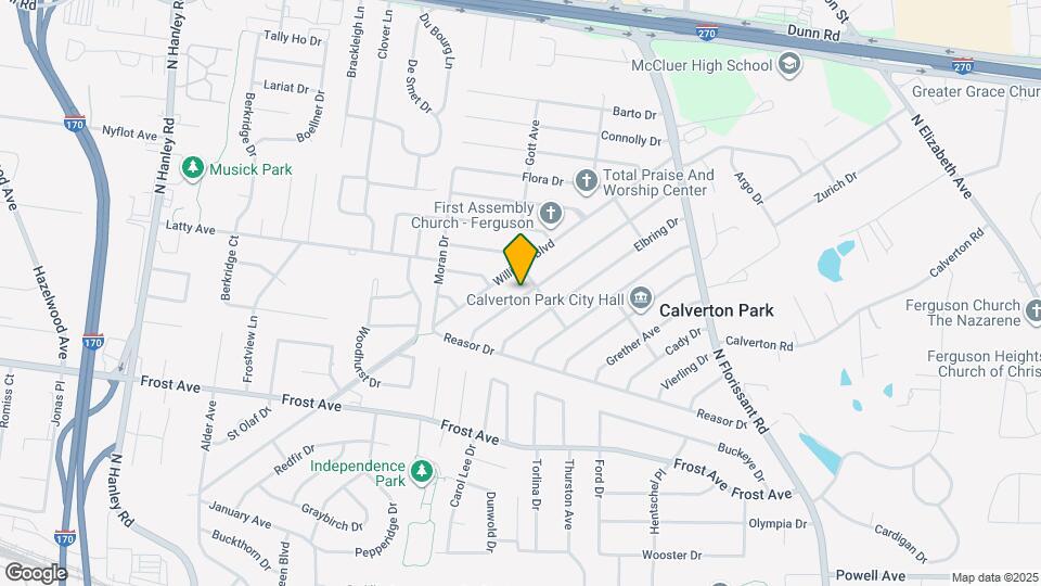 207 Anistasia Dr Map and Location Details