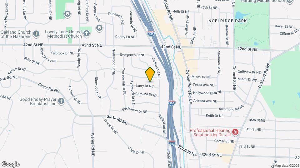 2058 Larry Dr NE Map and Location Details