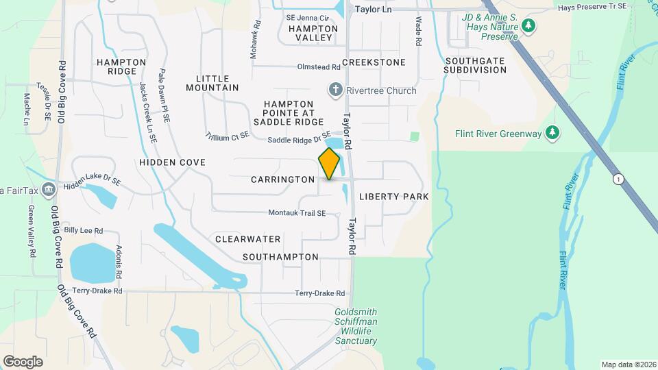 4804 Carrington Blvd SE Map and Location Details