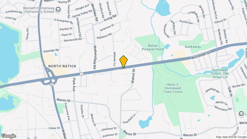 548 Worcester St Map and Location Details