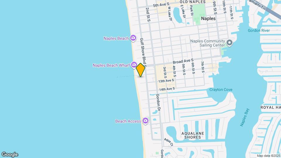 1270 Gulf Shore Blvd S Mapa y Detalles de la Ubicación