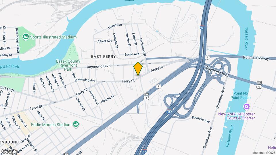 645 Ferry St, Unit iron Map and Location Details