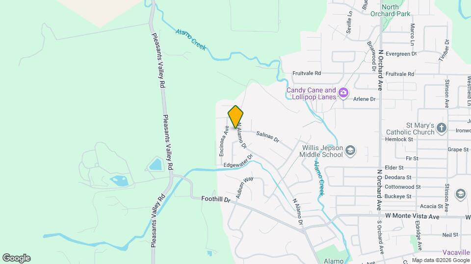 312 N Alamo Dr Map and Location Details