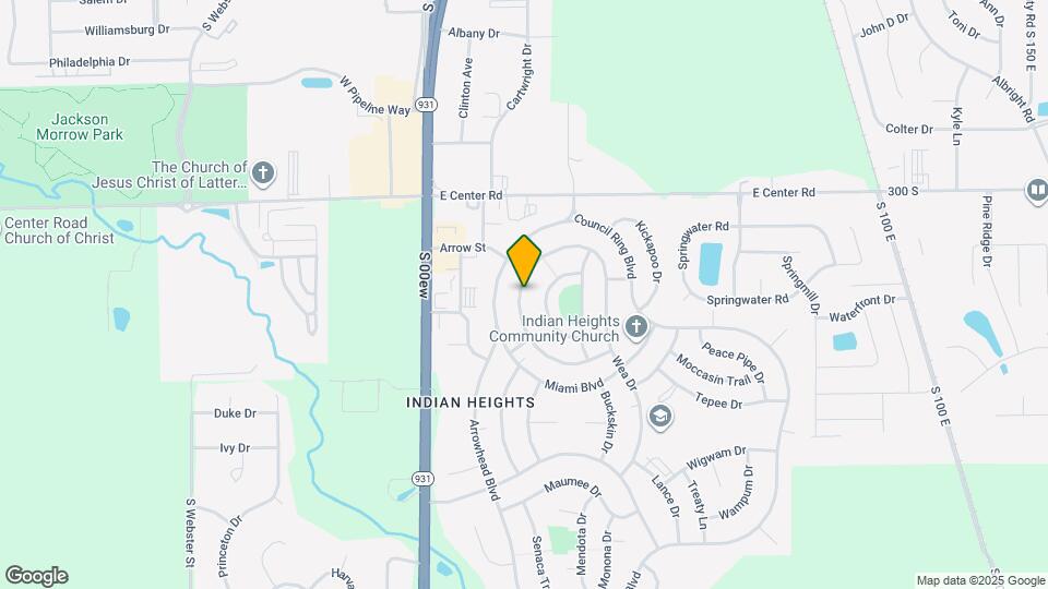 5108 Algonquin Trail Map and Location Details