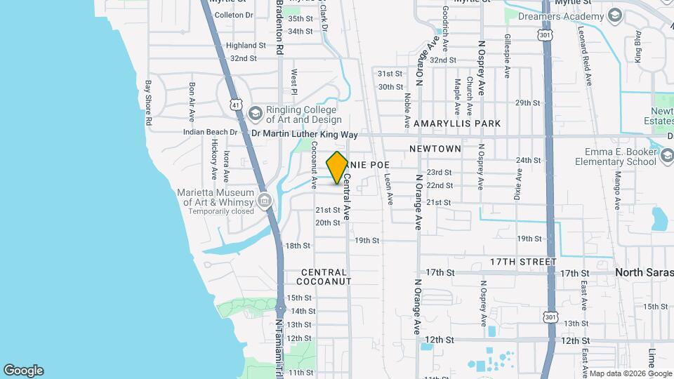1361 22nd St Map and Location Details