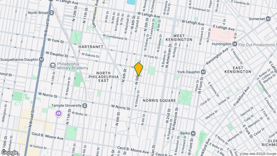 2219 N 5th St Map and Location Details