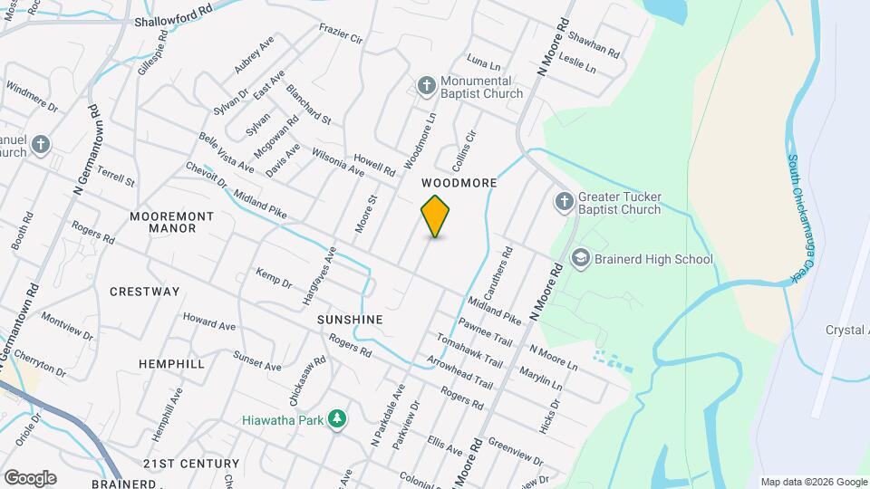 745 E Henderson Dr Mapa y Detalles de la Ubicación