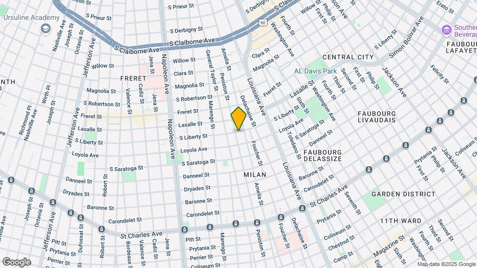 2239 Peniston St Map and Location Details