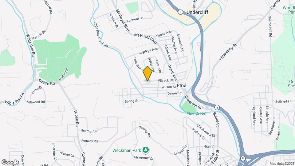 84 Vilsack St Map and Location Details