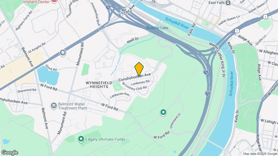 3812 Conshohocken Ave Map and Location Details