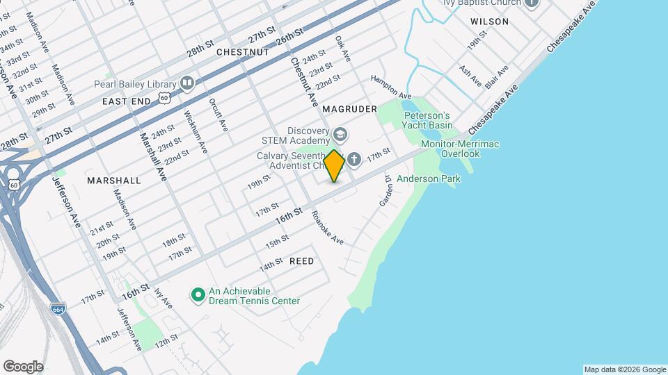 1139 16th St Mapa y Detalles de la Ubicación
