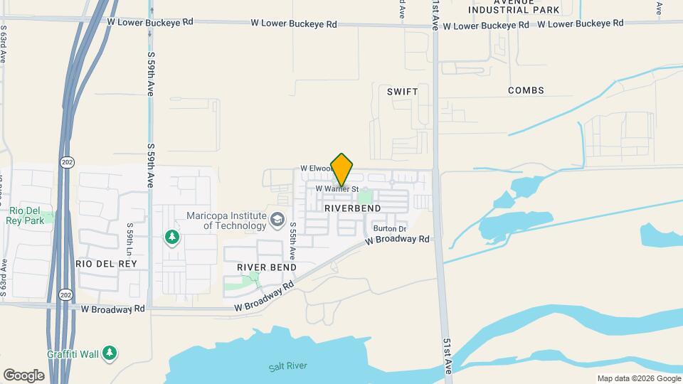 5337 W Warner St Map and Location Details