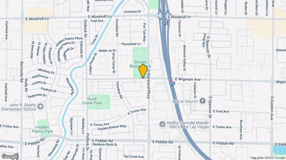1166 Silver Stone Way Map and Location Details
