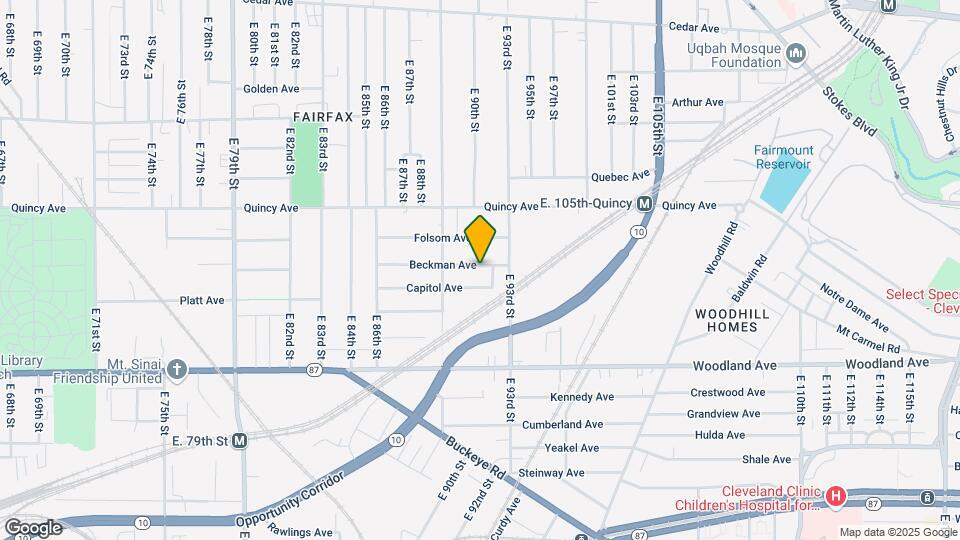9104 Beckman Ave Mapa y Detalles de la Ubicación