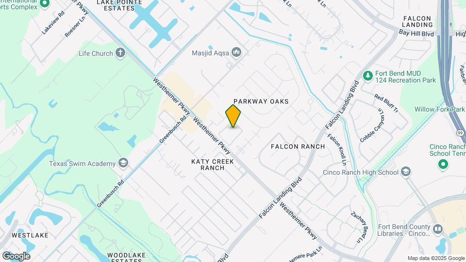 25500 Westheimer Pkwy Map and Location Details