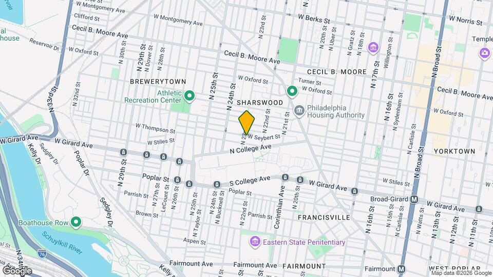 1315 N 23rd St Map and Location Details