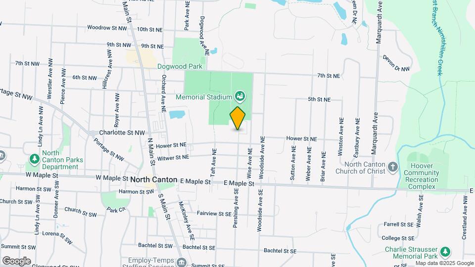 319 Pershing Ave NE Map and Location Details