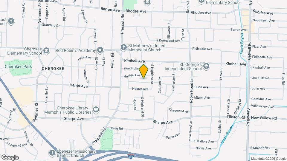 3494 Dunn Ave Map and Location Details