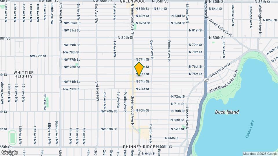 318 N 74th St Map and Location Details
