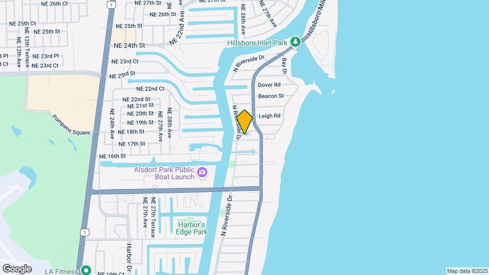 3203 Marine Dr, Unit East Side Map and Location Details
