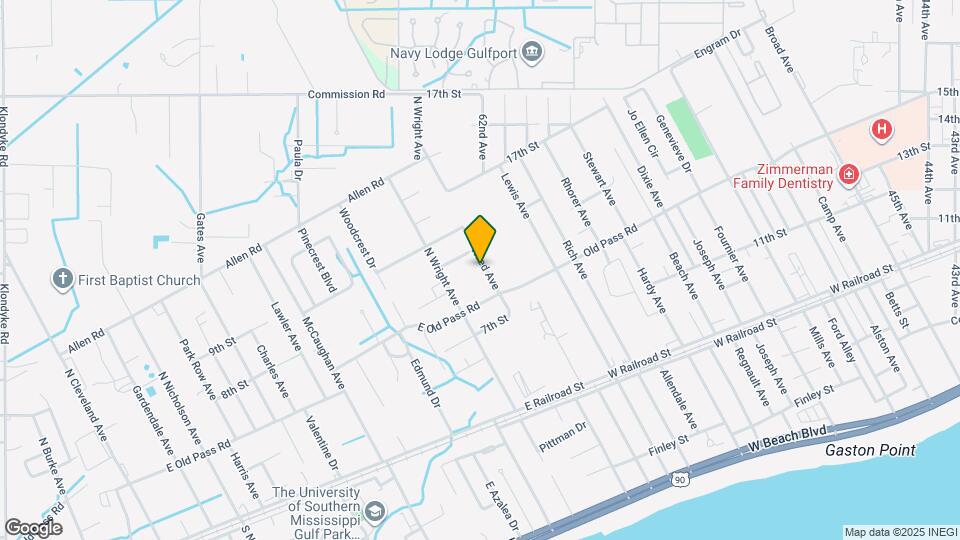 207 Reed Ave Map and Location Details