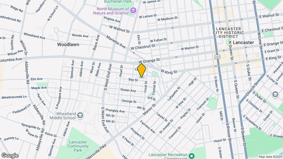 617 Bay St Map and Location Details