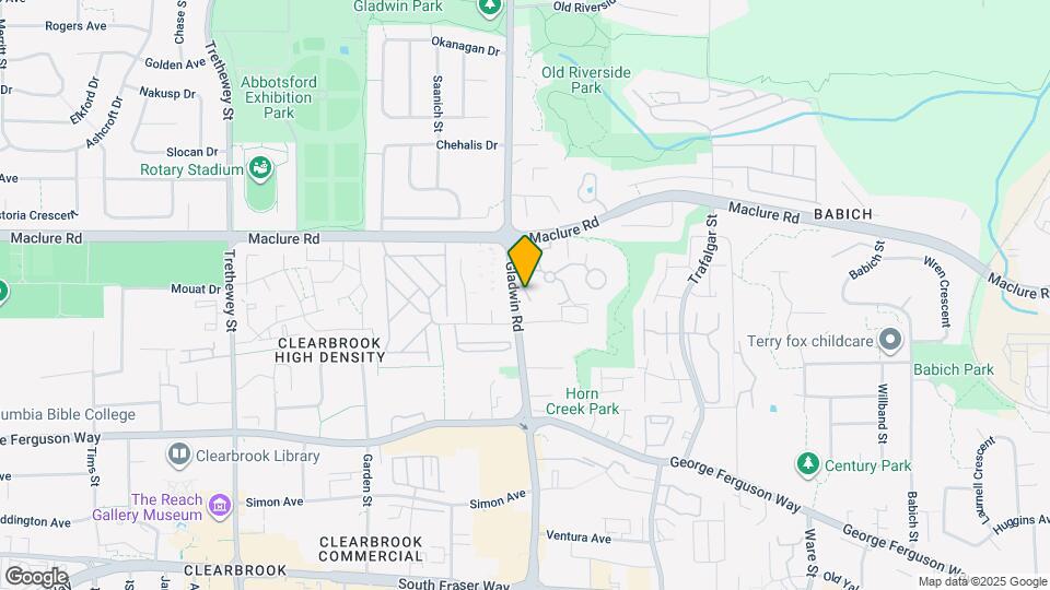 3174 Gladwin Rd Map and Location Details