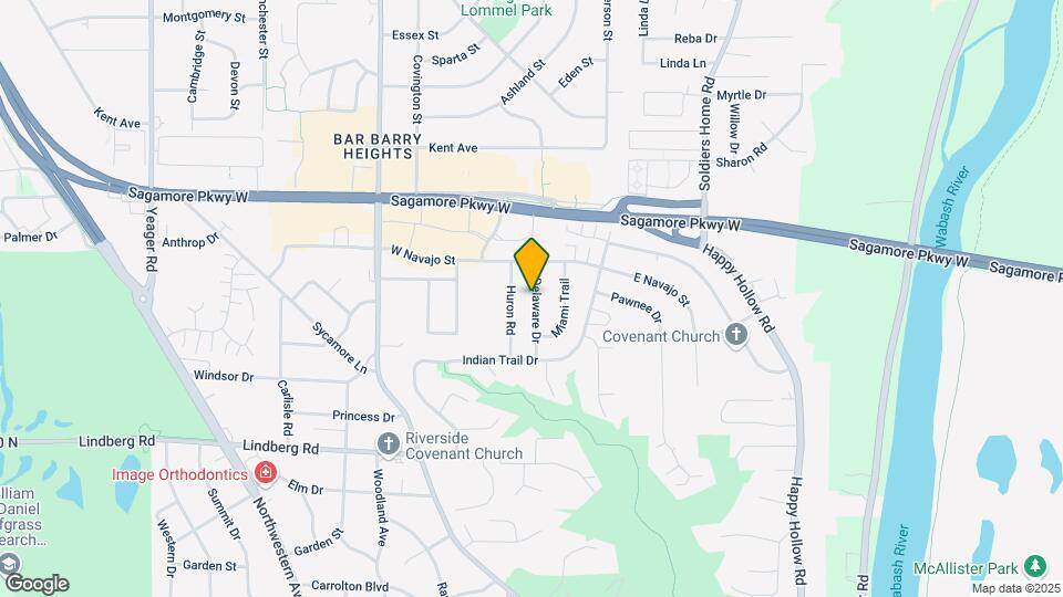 2229 Delaware Dr Map and Location Details