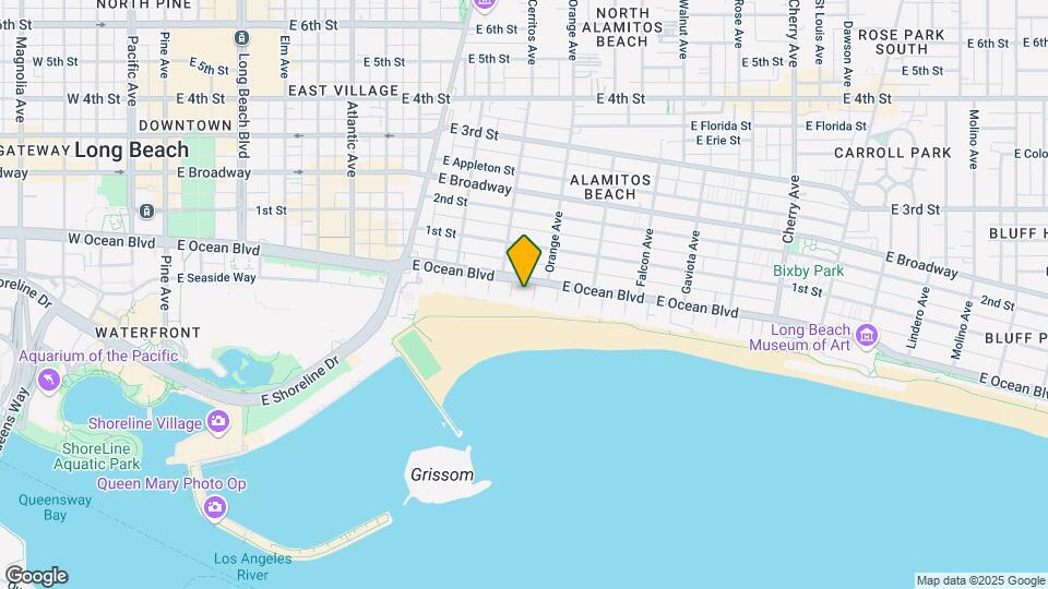 1140 E Ocean Blvd Map and Location Details