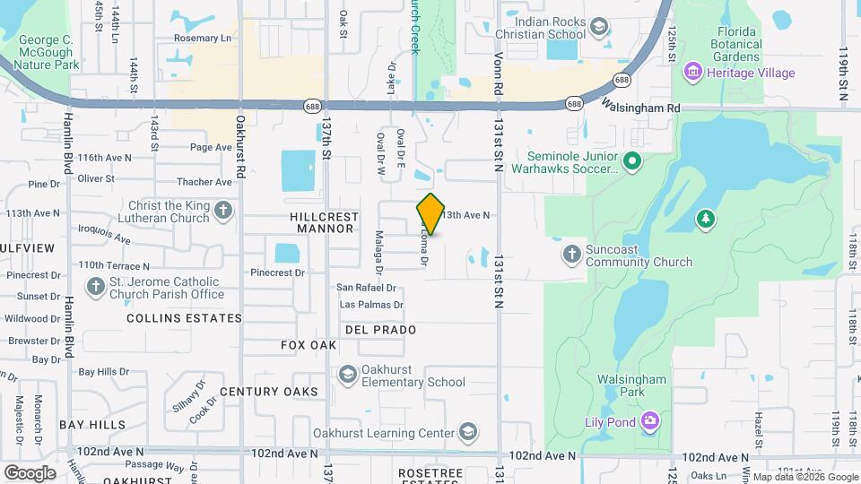 11177 Bella Loma Dr Map and Location Details