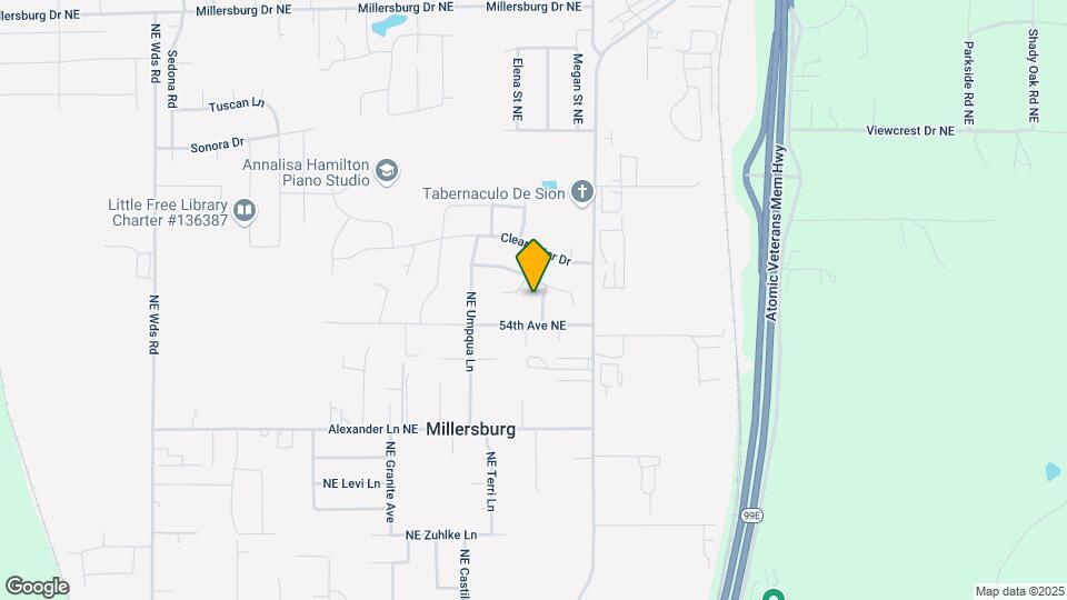 5448 Siletz Ln Mapa y Detalles de la Ubicación