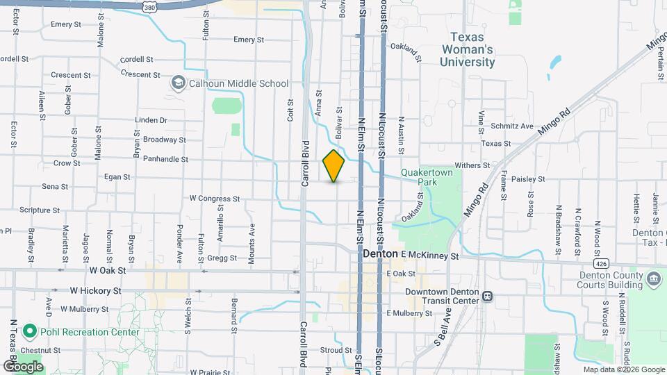 619 Bolivar St Map and Location Details