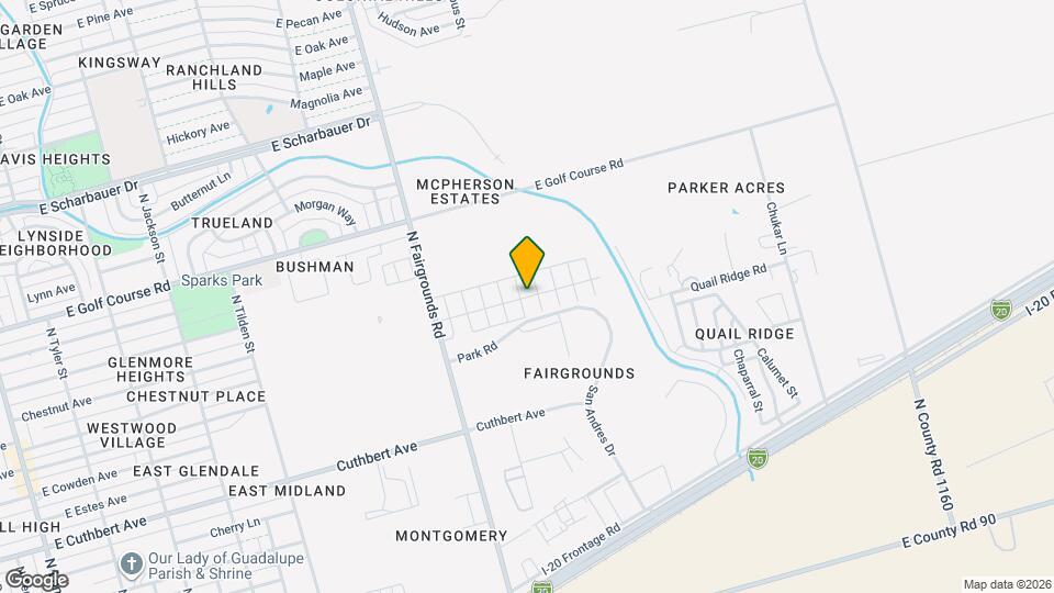 1320 N Fairgrounds Rd Map and Location Details