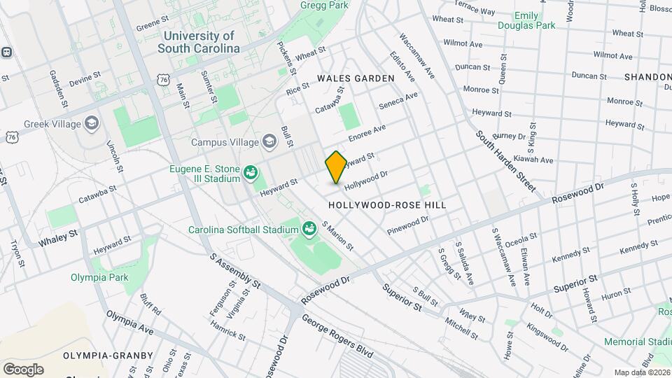 125 S Pickens St, Unit 123 S.Pickens St Mapa y Detalles de la Ubicación