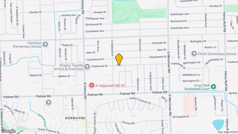 32325 Parkwood St Map and Location Details