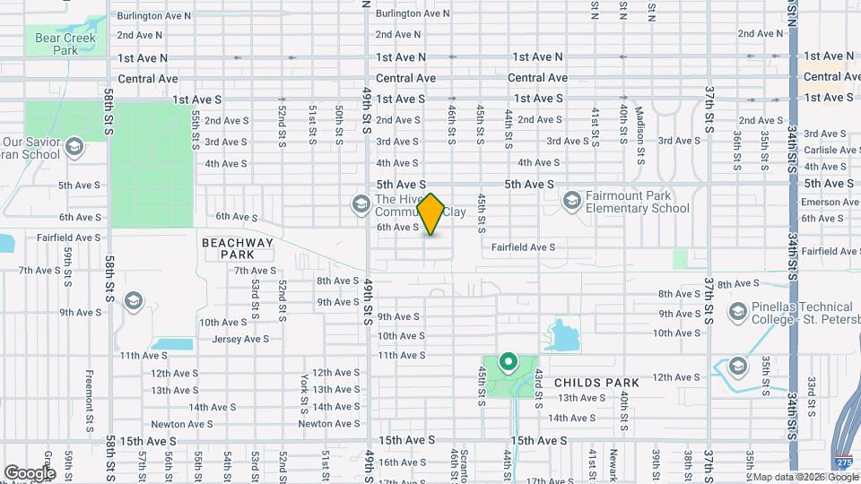 4651 Fairfield Ave S Map and Location Details