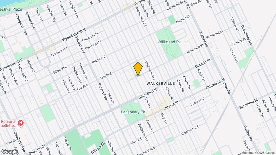 1102 HALL Mapa y Detalles de la Ubicación